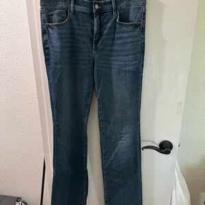 Ann Taylor Women's Dark Wash Boot-Cut Jeans